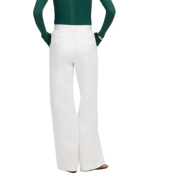 NWT Madewell Harlow Wide Leg Trouser Jeans Airy Denim Pleated VTG Canvas Size 33 - Picture 3 of 10